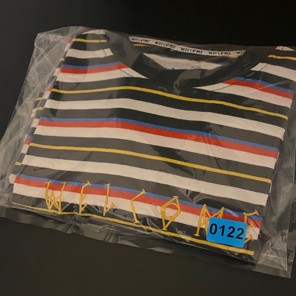 Welcome Striped LS Tee - Picture 7 of 7